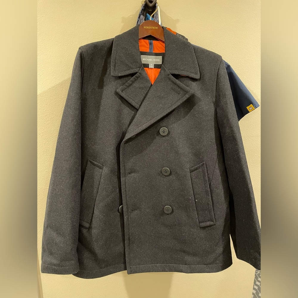 Michael Kors Wool Peacoat Size Med
